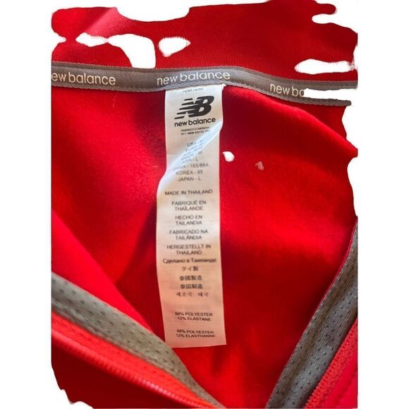 NWT New Balance Women's Half Zip High Neck Activewear Top Sweatshirt Size M - Picture 8 of 14